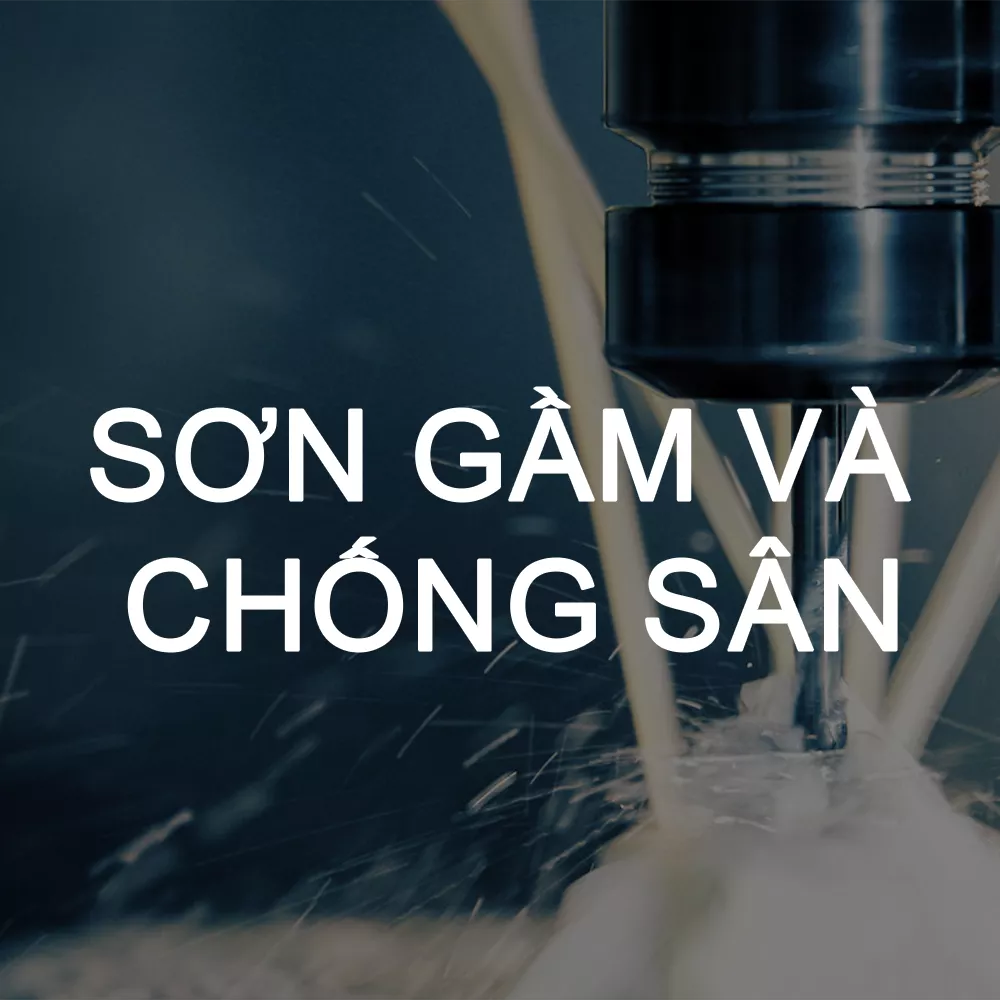 Sơn gầm và chống sân